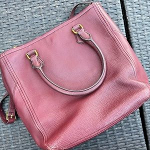 J Crew leather tote